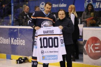 1000. zápas Petra Bartoša v Tipsport Lige