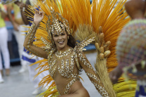 Karnevalový sprievod v Riu de Janeiro