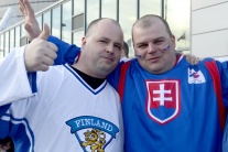 Atmosféra pred zápasom Slovensko - Fínsko
