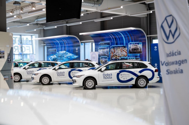 Nadácia Volkswagen Slovakia odštartovala druhý ročník Dobrej flotily