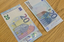 Predstavenie novej dvadsaťeurovej bankovky