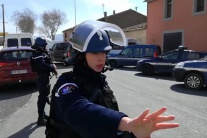 polícia, Francúzsko, Trebes