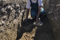 Archeologické práce v osade Šoldov