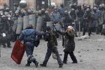 Ukrajina, polícia, zrážky