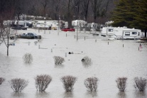 Niektoré zo štátov USA trápia záplavy
