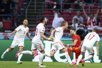 Osemfinále ME Wales - Dánsko
