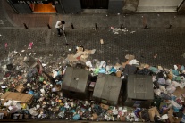 Madrid, odpadky 