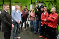 Premiér Róber Fico navštívil boxerov KO Box Clubu