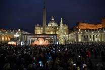 Vianočná atsmosféra vo Vatikáne