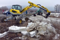 Slovensko Michaľany katastrofy povodne záplavy zim