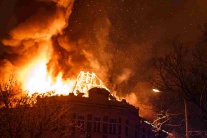 Požiar univerzity v Košiciach
