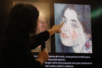 Taliansko Piacenza umenie Klimt maľba nález galéri