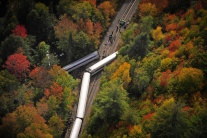 Vykoľajenie vlaku vo Vermonte