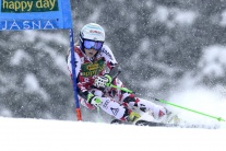 obrovský slalom, jasná, lyžovanie