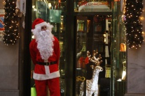 Santa Claus nakupoval v Miláne