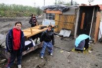Likvidácia nelegálnej rómskej osady v Košiciach