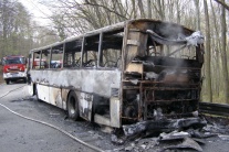 Požiar autobusu