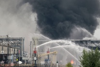 Výbuch a požiar v BASF