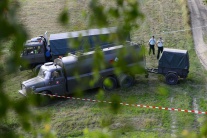 Havária vojenského vrtuľníka pri Hradisku