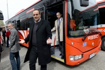 Nové autobusy prímestskej dopravy v Bratislave 