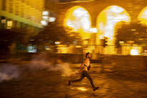 Polícia v Bejrúte zasiahla proti demonštrantom