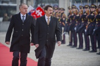 Maďarský premiér János Áder na Slovensku