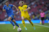 Osemfinále ME Švédsko - Ukrajina