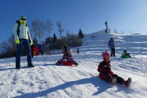 Slovensko Vrátna dolina sneh šport lyžovanie turiz