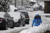 Zima, sneh a mráz kraľuje Európe 