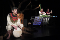 Inscenácia Indiánsky sen v Bábkovom divadle v Koši