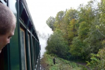 Historický ozubnicový parný vlak v Tisovci 