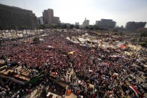 Demonštrácie v Egypte
