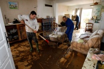 Záplavy vo Francúzsku a Taliansku