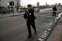 Londýn útok terorizmus zranení Westminster budova 