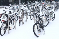Husté sneženie v Nemecku 