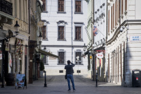 Prázdne ulice Bratislavy
