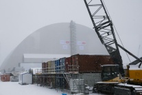 Nový kryt černobyľského jadrového reaktora