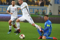 Ukrajina reprezentácia futbal Ľvov Slovensko prípr