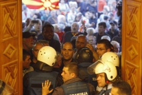 Macedónsko, Výtržnosti, Skopje
