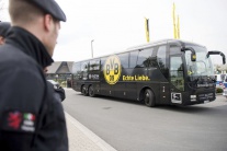 futbal šport lM 1/4 Dortmund Monaco |terorizmus ná