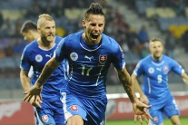 Slovenská futbalová radosť v obraze