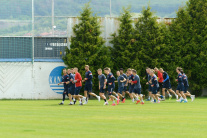 Tréning hráčov FC ViOn Zlaté Moravce