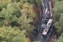Tragická zrážka, autobus, kamión, FrancúzskO