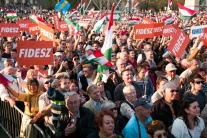 Pochod mieru v Budapešti