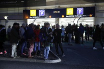letisko evakuácia Švédsko Gothenburg