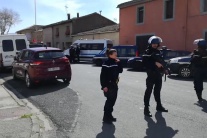 polícia, Francúzsko, Trebes