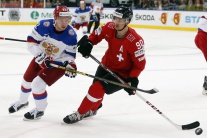 Hokejový Minsk fotoobjektívom