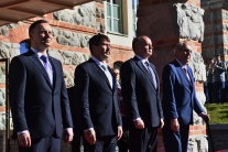 Stretnutie prezidentov V4 v Tatrách