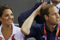 Princ William a Kate fandili na olympiáde
