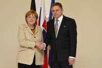 Angela Merkelová na Slovensku